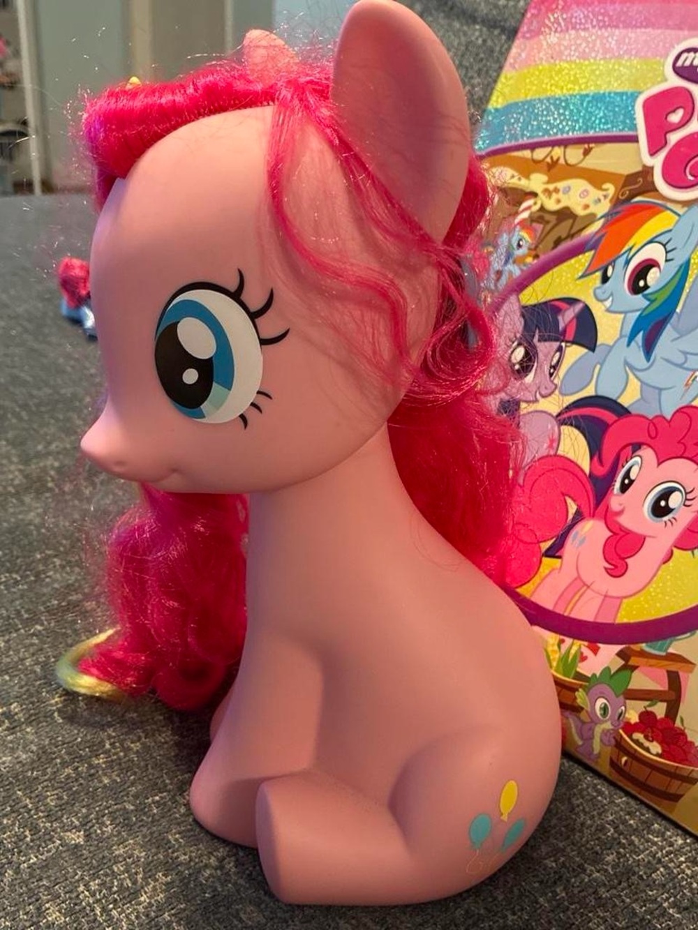 Just Play My Little Pony Pinkie Pie Styling Head toy